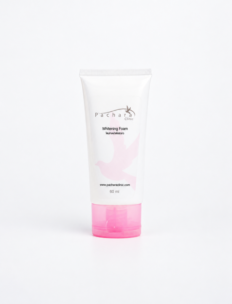 Whitening foam